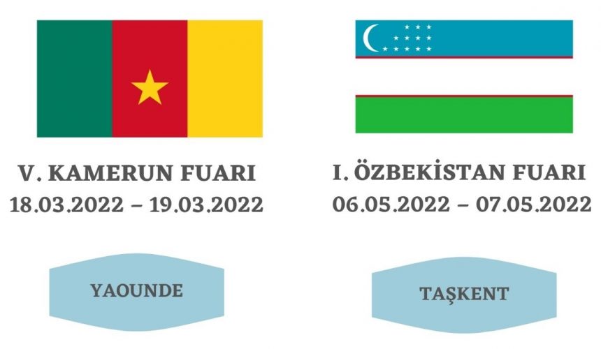 2022 Yılı Fuarlarımız